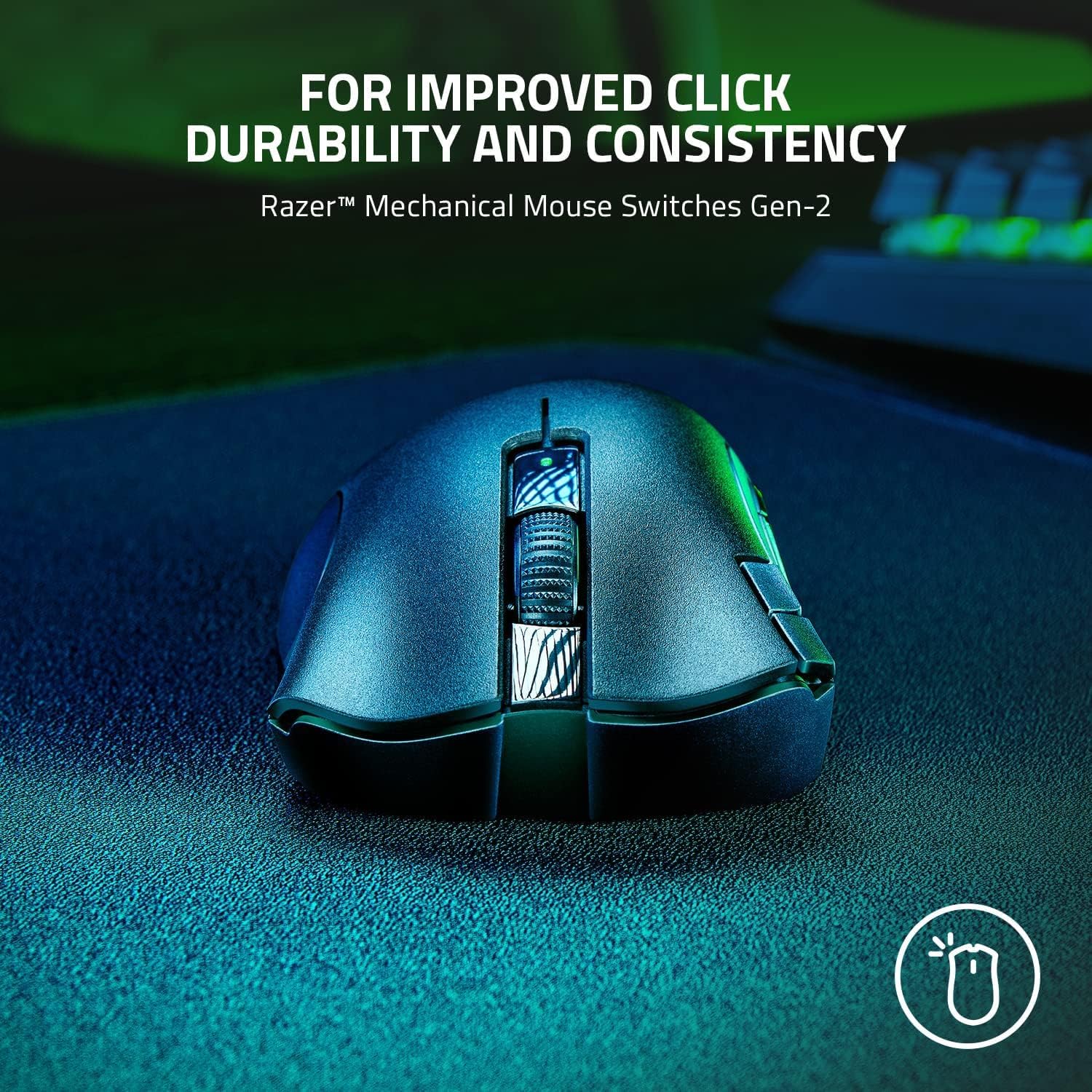 Razer DeathAdder V2 X HyperSpeed Gaming Mouse: Ergonomic Design, Ultra - Fast Wireless, 235hr Battery - AHW Store