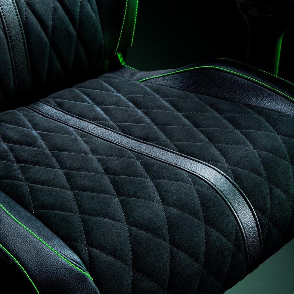 Razer Enki Pro Gaming Chair Leather Black & Green - AHW Store
