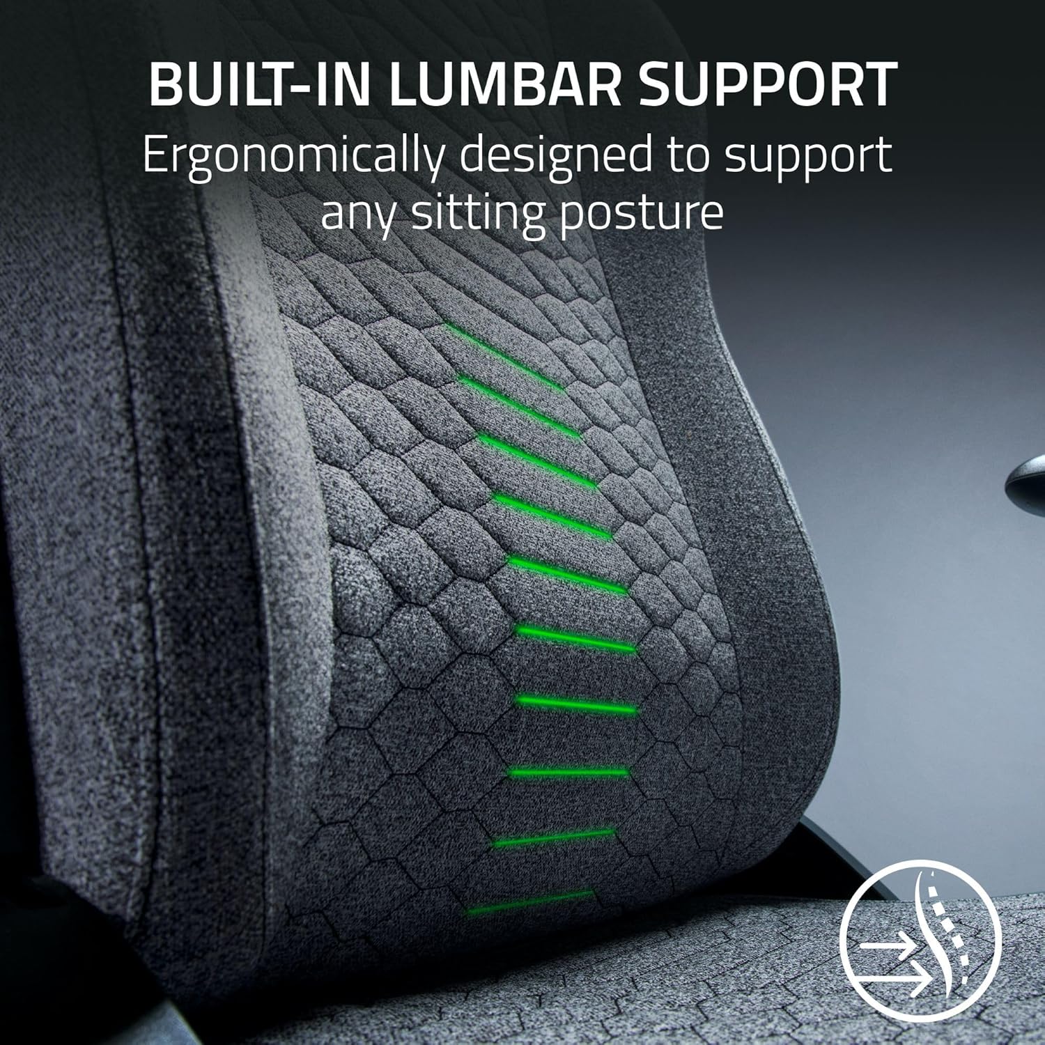 Razer Iskur V2 X Fabric Edition Gaming Chair Light Gray