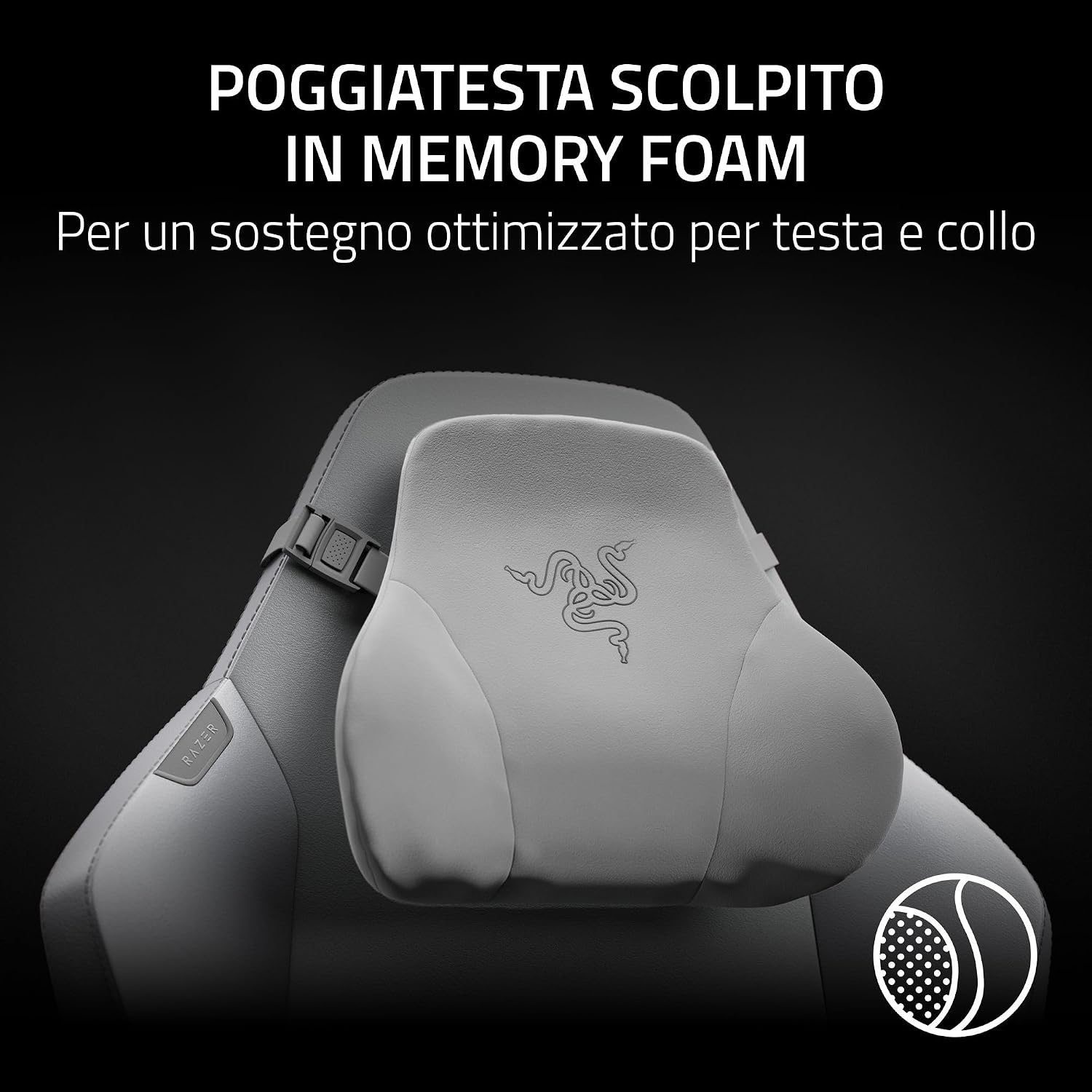 Razer Iskur V2 NewGen Gaming Chair Light Gray