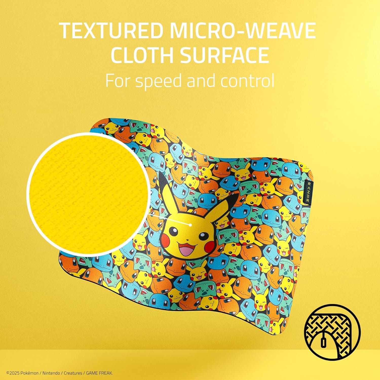 Razer Gigantus V2 Soft Gaming Mouse Pad (Medium): Textured Micro - Weave Cloth Surface - Thick, High - D - AHW Store