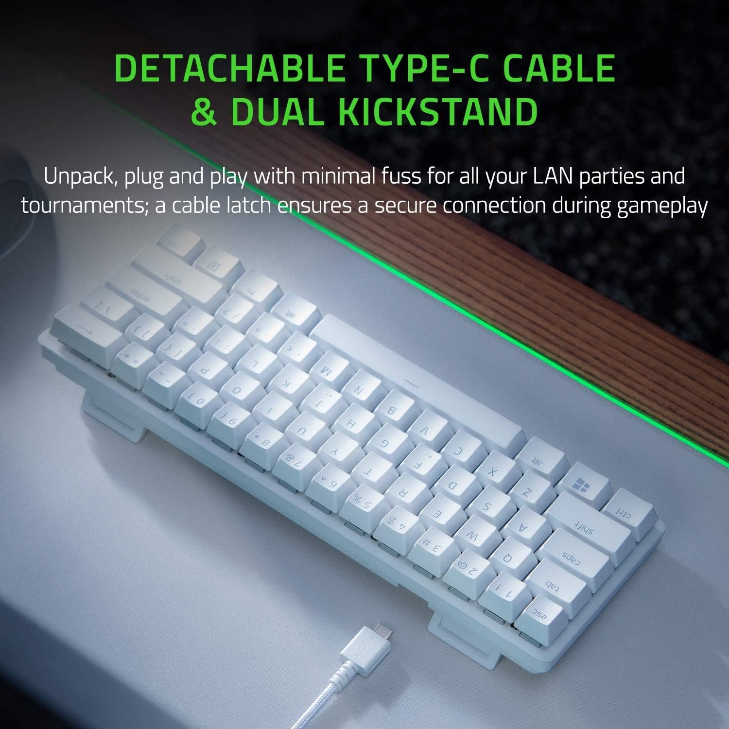 Razer Huntsman Mini (Purple Switch) - 60% Compact Gaming Keyboard (Clicky Optical - Mechanical Switche - AHW Store