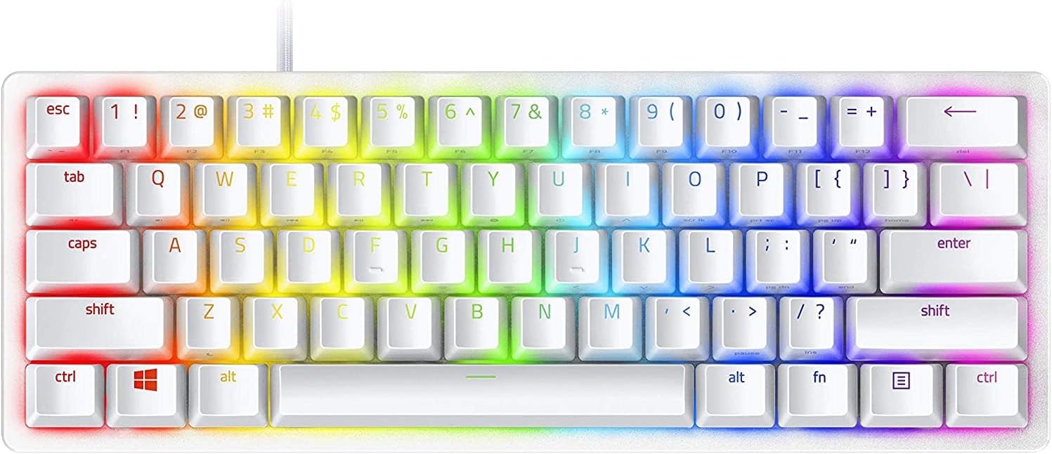 Razer Huntsman Mini (Purple Switch) - 60% Compact Gaming Keyboard (Clicky Optical - Mechanical Switche - AHW Store