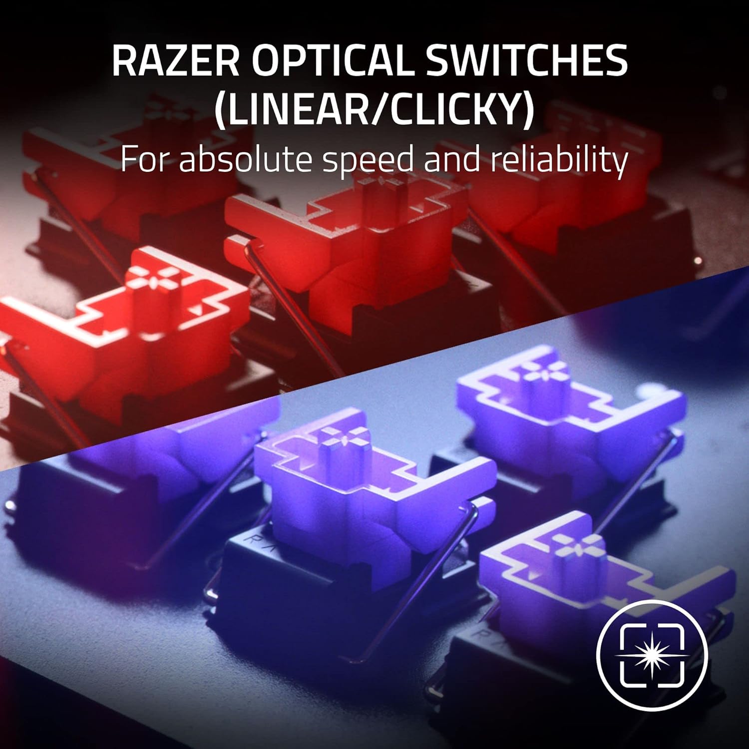 Razer Huntsman V2 TKL Tenkeyless Gaming Keyboard: Fast Clicky Optical Switches w/Quick Keystrokes & - AHW Store
