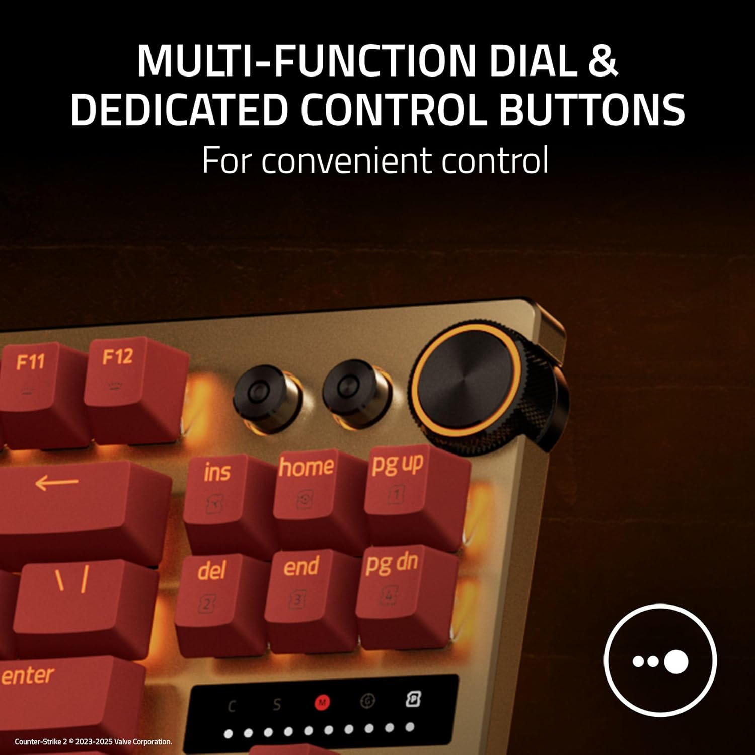 Razer Huntsman V3 Pro Tenkeyless Counter - Strike 2 Dragon Lore - Analogue optical TKL e - sports PC key - AHW Store
