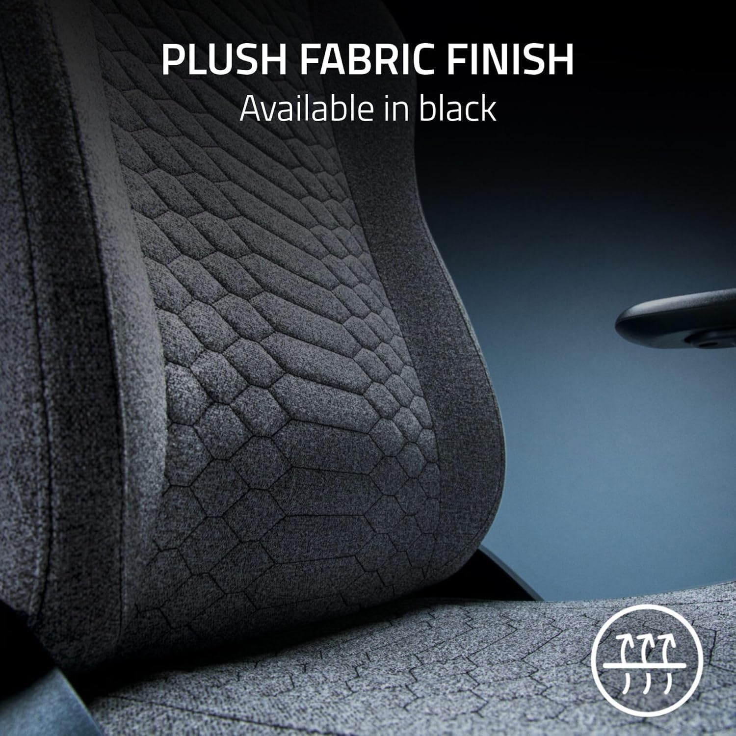 Razer Iskur V2 X Fabric Gaming Chair - Black - AHW Store