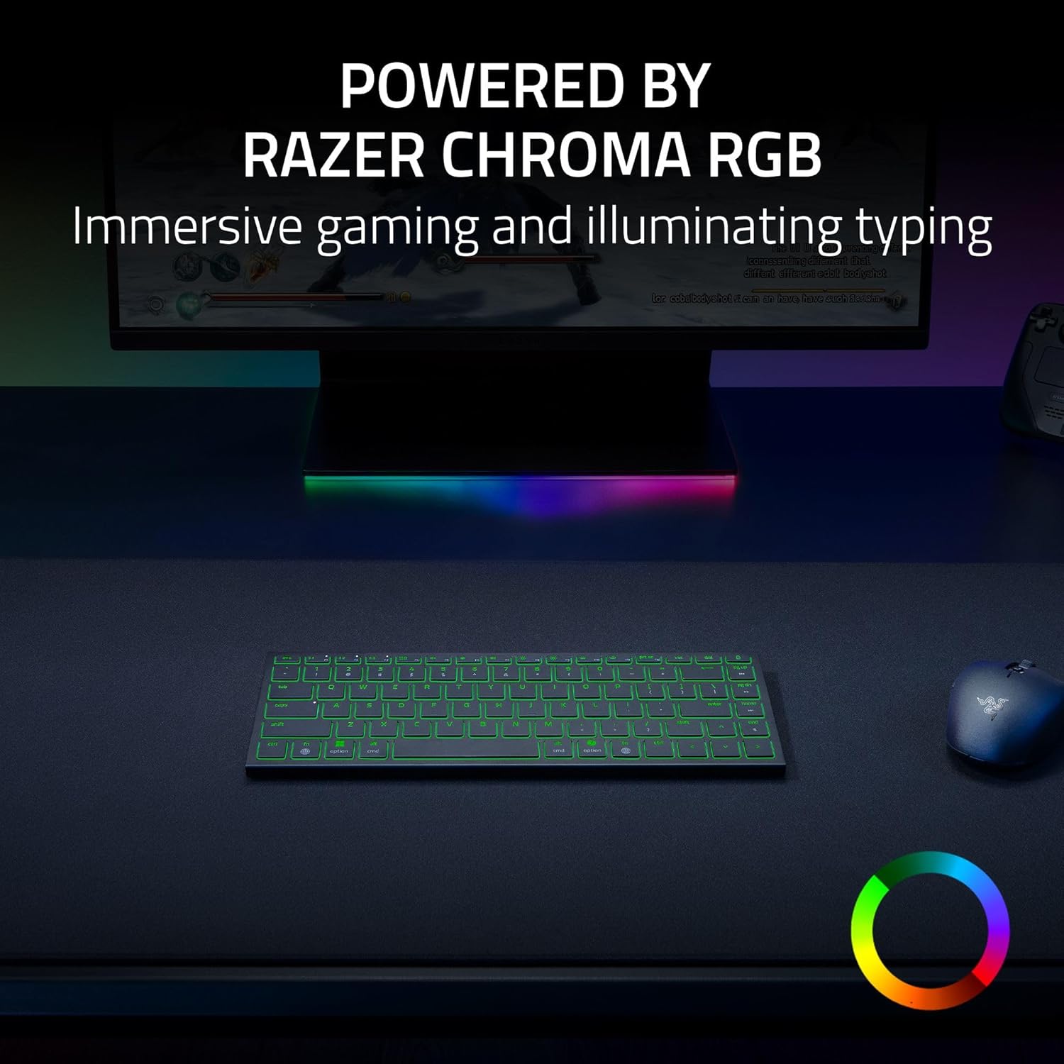 Razer Joro Portable Wireless Gaming Keyboard: Thin, Light, Compact - Chroma RGB - Low Profile Switch - AHW Store