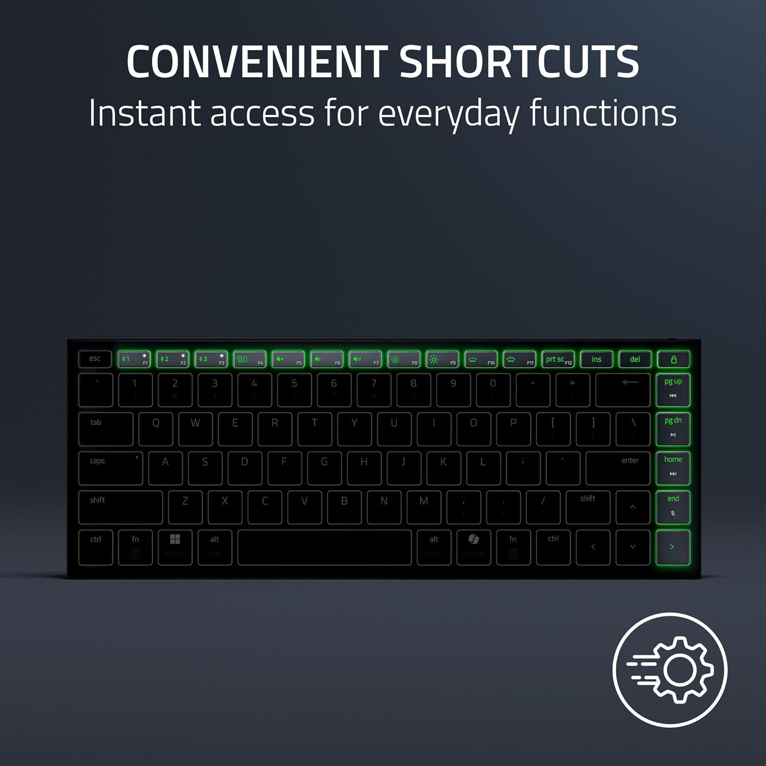 Razer Joro Portable Wireless Gaming Keyboard: Thin, Light, Compact - Chroma RGB - Low Profile Switch - AHW Store