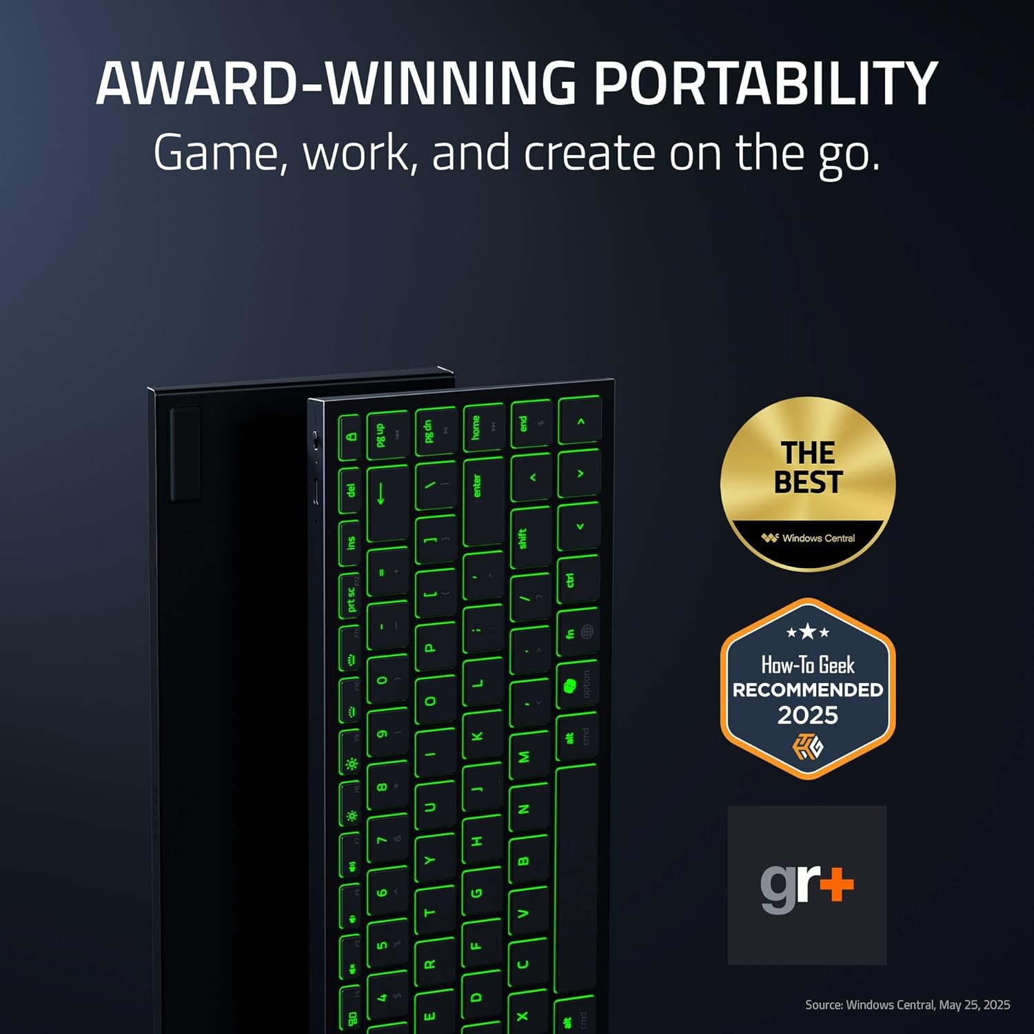Razer Joro Portable Wireless Gaming Keyboard: Thin, Light, Compact - Chroma RGB - Low Profile Switch - AHW Store