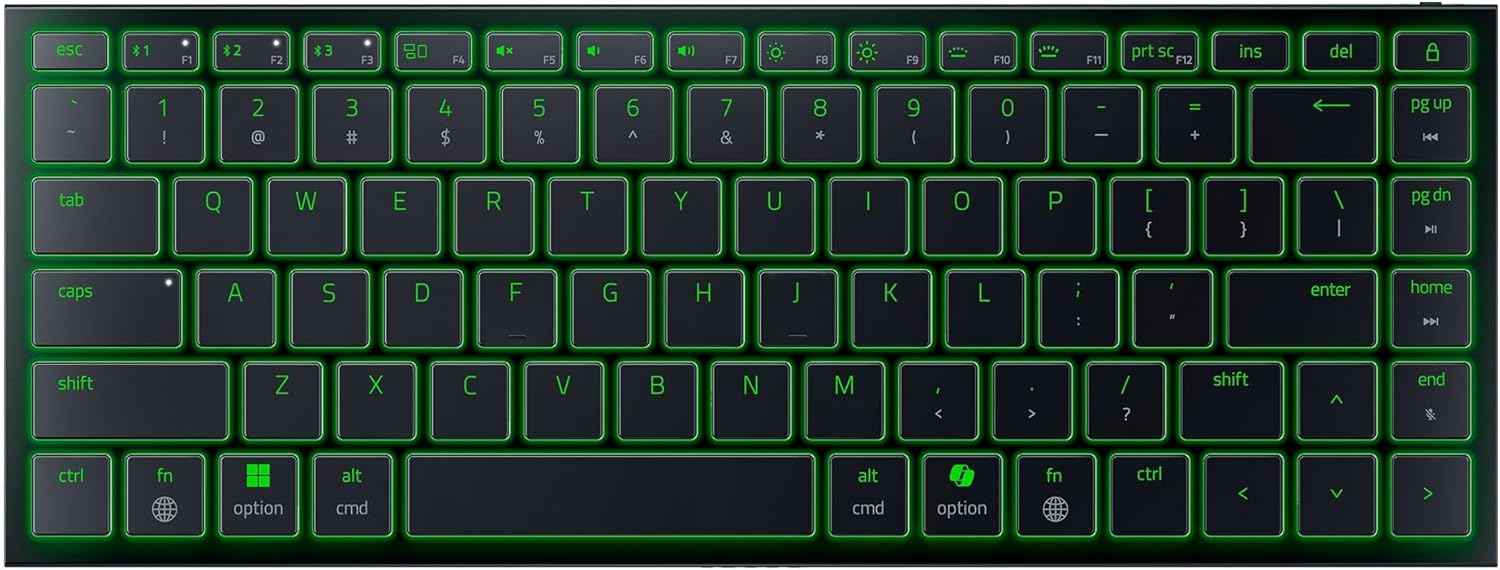 Razer Joro Portable Wireless Gaming Keyboard: Thin, Light, Compact - Chroma RGB - Low Profile Switch - AHW Store