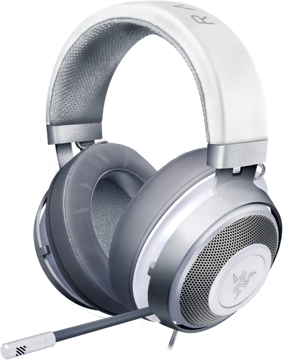 Razer kraken gaming headset 2019: lightweight aluminum frame - retractable noise cancelling mic - fo - AHW Store