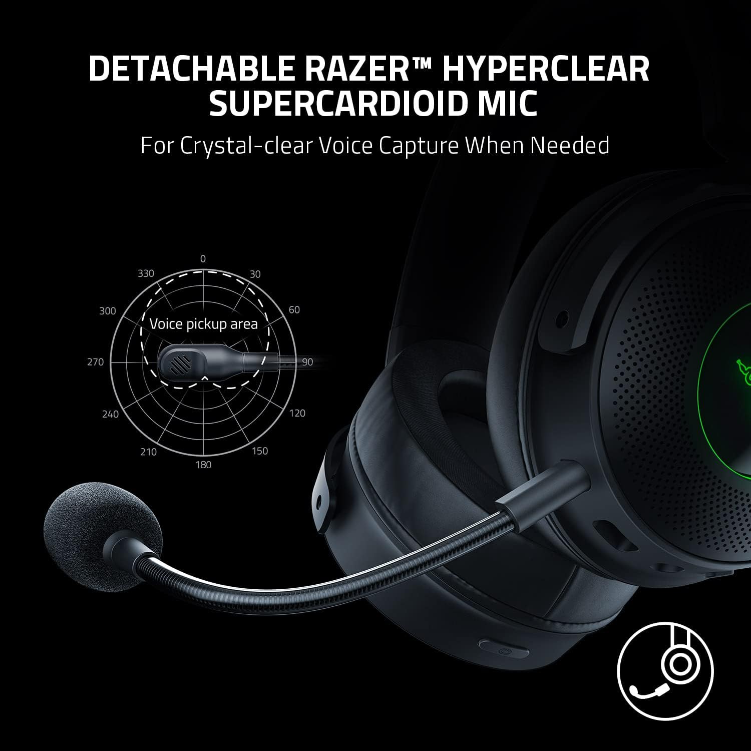 Razer Kraken V3 Pro HyperSense Wireless Steel Reinforced Headband Foam Cushions Earcups Gaming Heads - AHW Store