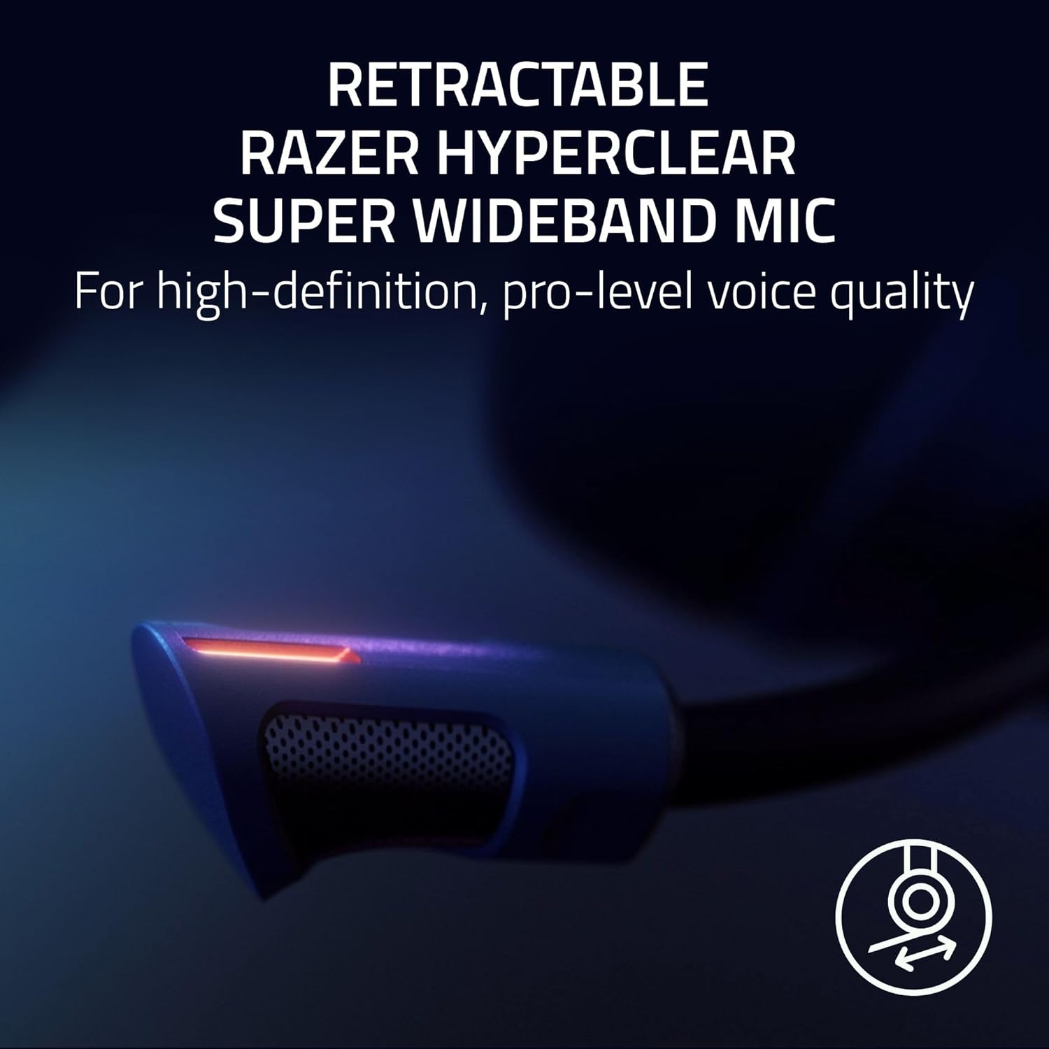 Razer Kraken V4 Pro Wireless Gaming Headset with Sensa HD Haptics Control Hub (OLED Control Hub, 40m - AHW Store