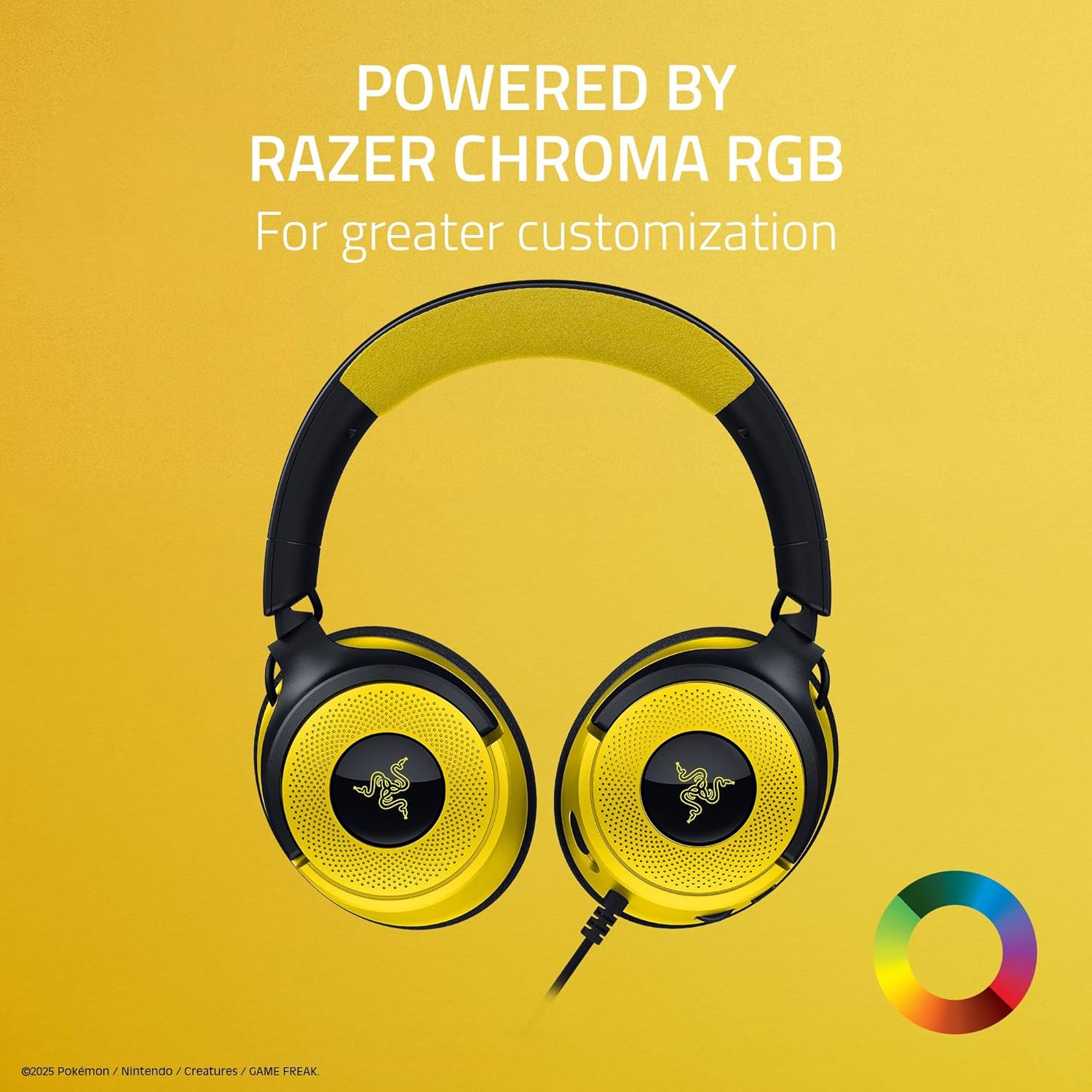 Razer Kraken V4 X Wired Gaming Headset: 40mm Drivers - Cardioid Mic - Memory Foam Cushions - Chroma - AHW Store