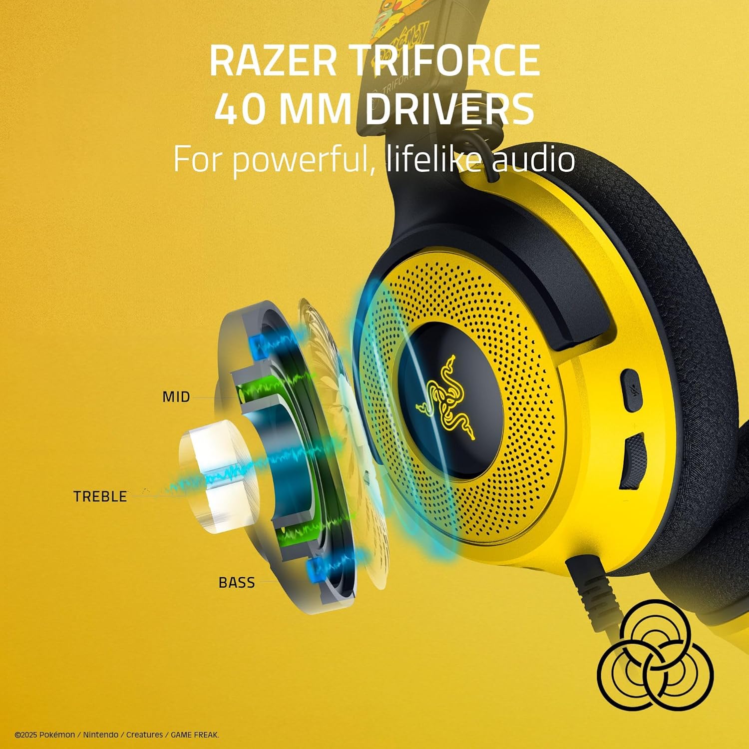 Razer Kraken V4 X Wired Gaming Headset: 40mm Drivers - Cardioid Mic - Memory Foam Cushions - Chroma - AHW Store