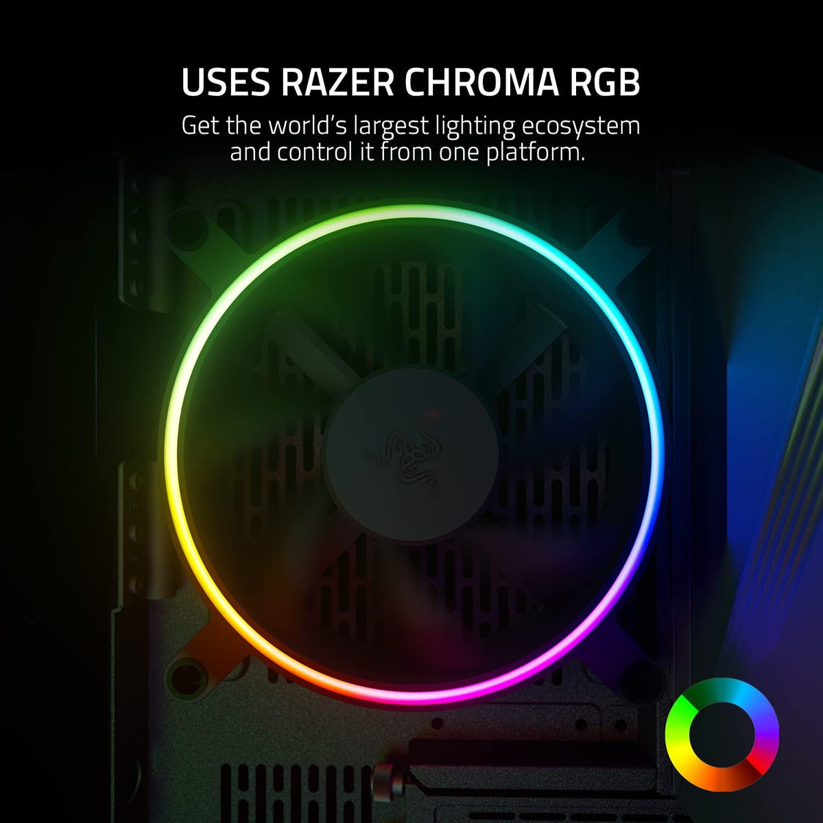 Razer Kunai Hydraulic 140MM ARGB PC Fan: Quiet, Powerful ARGB Fan - PWN Fan Controller Support - AHW Store