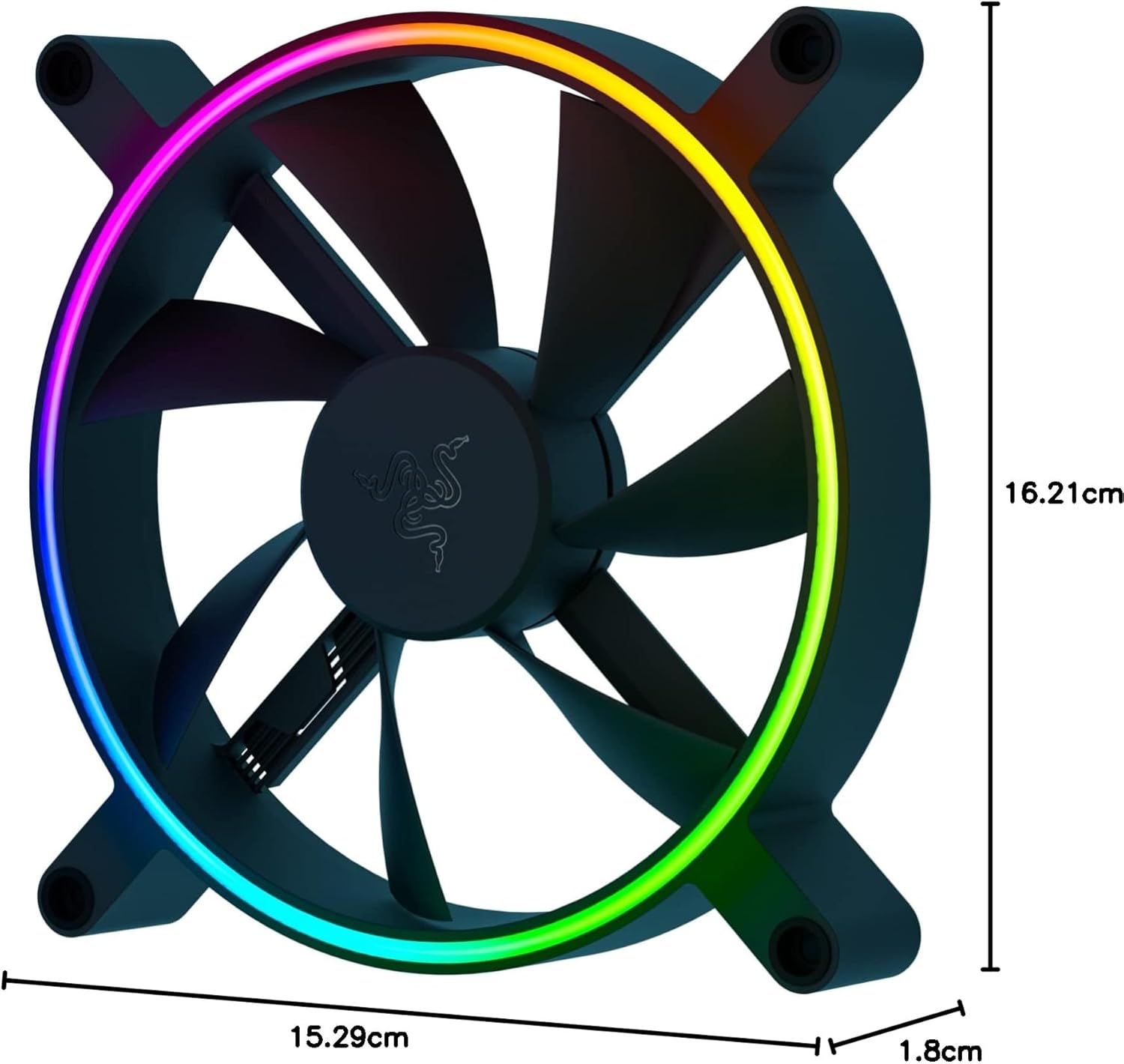 Razer Kunai Hydraulic 140MM aRGB PC Fan: Quiet, Powerful aRGB Fan - PWN Fan Controller Support - Pow - AHW Store