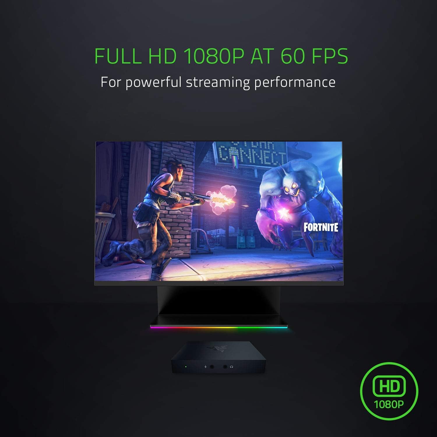 Razer Ripsaw HD - Capture Card for Streaming (Full - HD 1080P, 4K, 60fps Passthrough, Audio Mixer, HDM - AHW Store