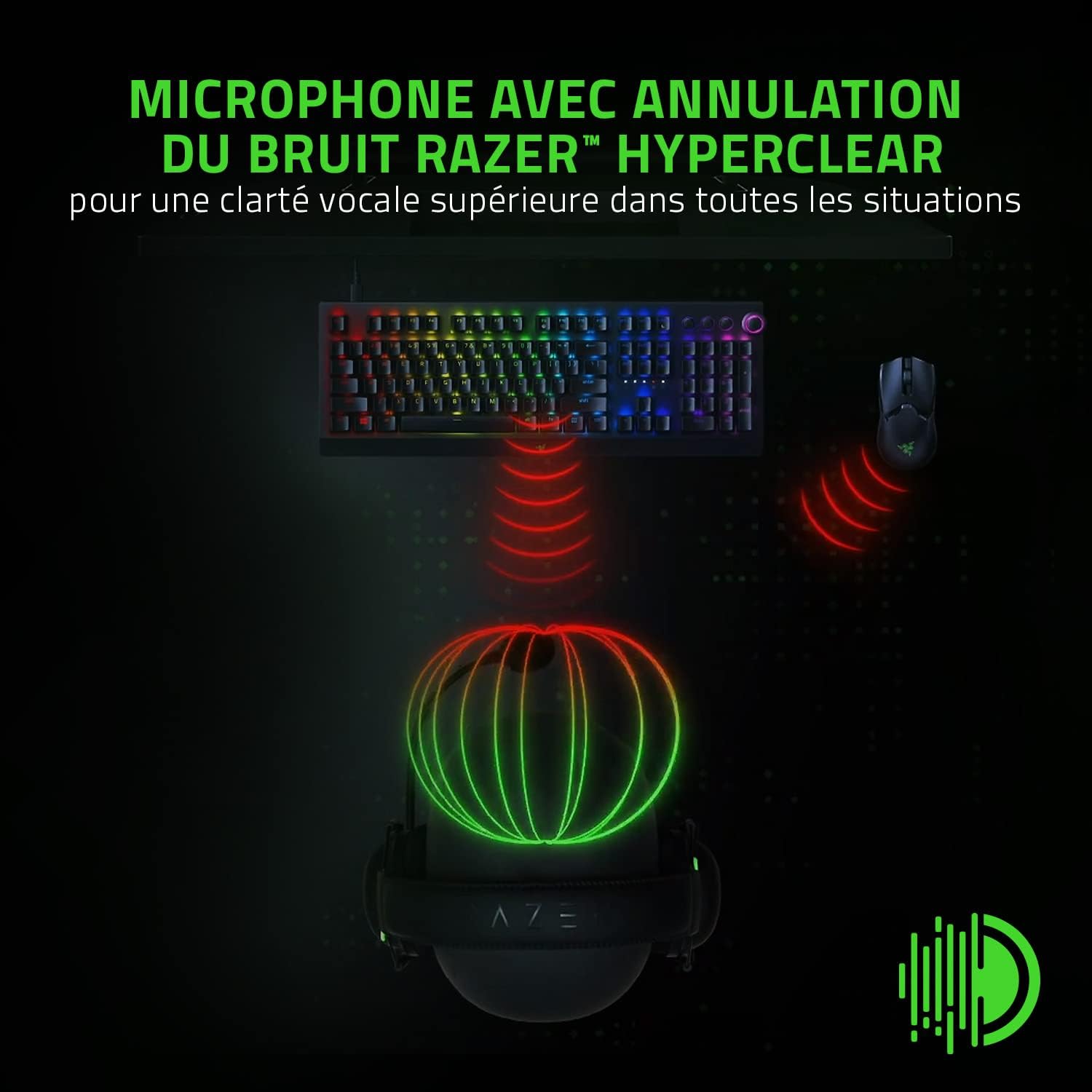 Razer RZ04 - 03240100 - R3M1 Blackshark V2 X Gaming Headset - Black - AHW Store