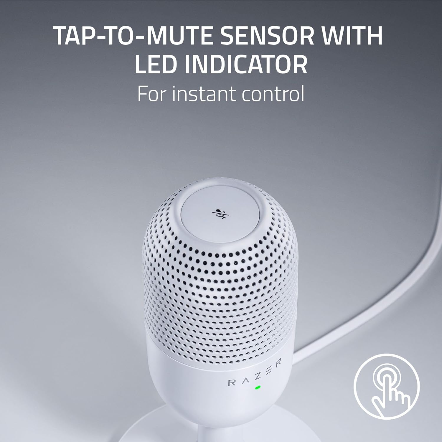Razer Seiren V3 Mini - Ultra - compact USB Microphone (14 mm Condenser Mic, Supercardioid Pickup Patte - AHW Store