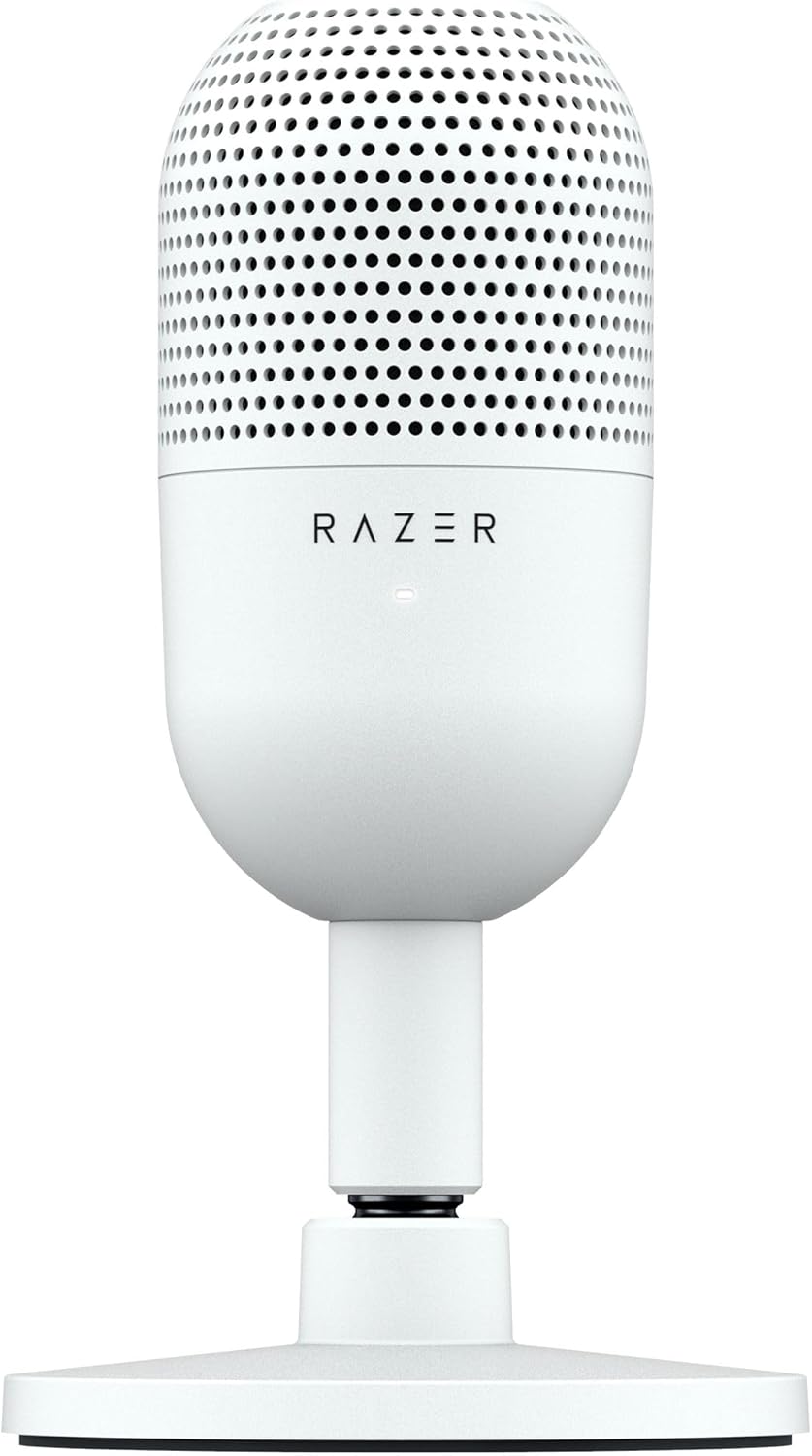 Razer Seiren V3 Mini - Ultra - compact USB Microphone (14 mm Condenser Mic, Supercardioid Pickup Patte - AHW Store