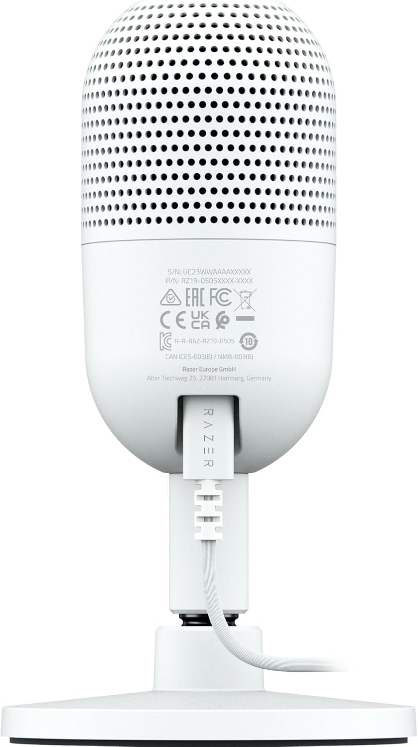 Razer Seiren V3 Mini - Ultra - compact USB Microphone (14 mm Condenser Mic, Supercardioid Pickup Patte - AHW Store