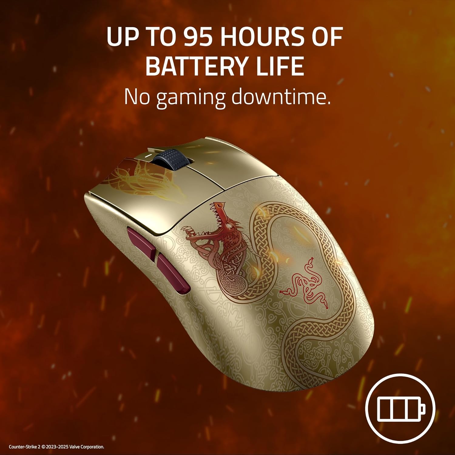 Razer Viper V3 Pro CS2 Dragon Lore Mouse - AHW Store