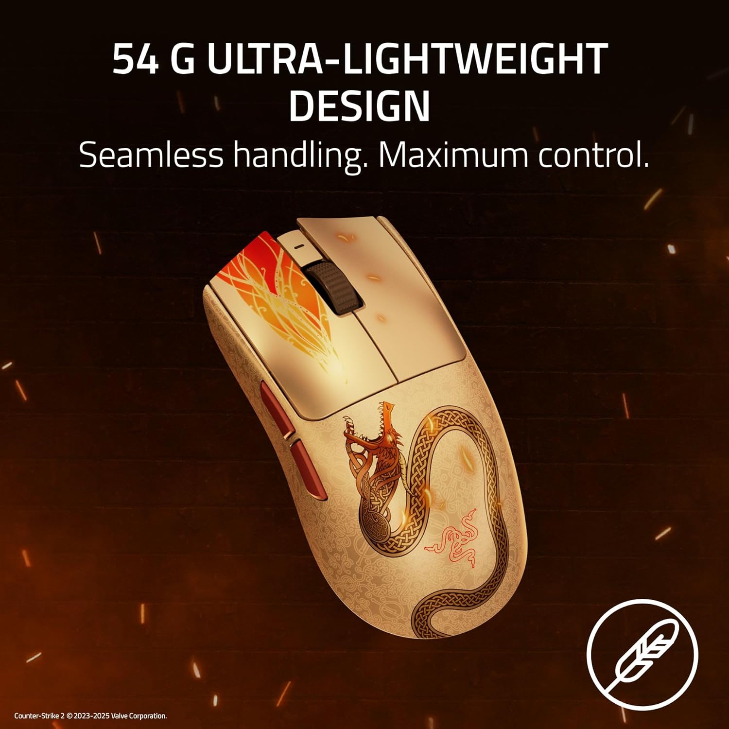 Razer Viper V3 Pro CS2 Dragon Lore Mouse - AHW Store