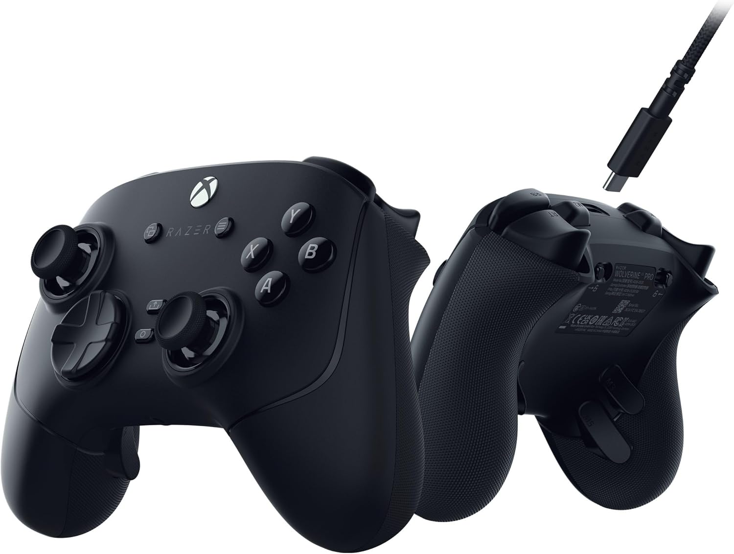 Razer Wolverine V3 Pro - Wireless Eport Control for Xbox and PC (HyperSpeed Wireless, Mecha Tactile - AHW Store