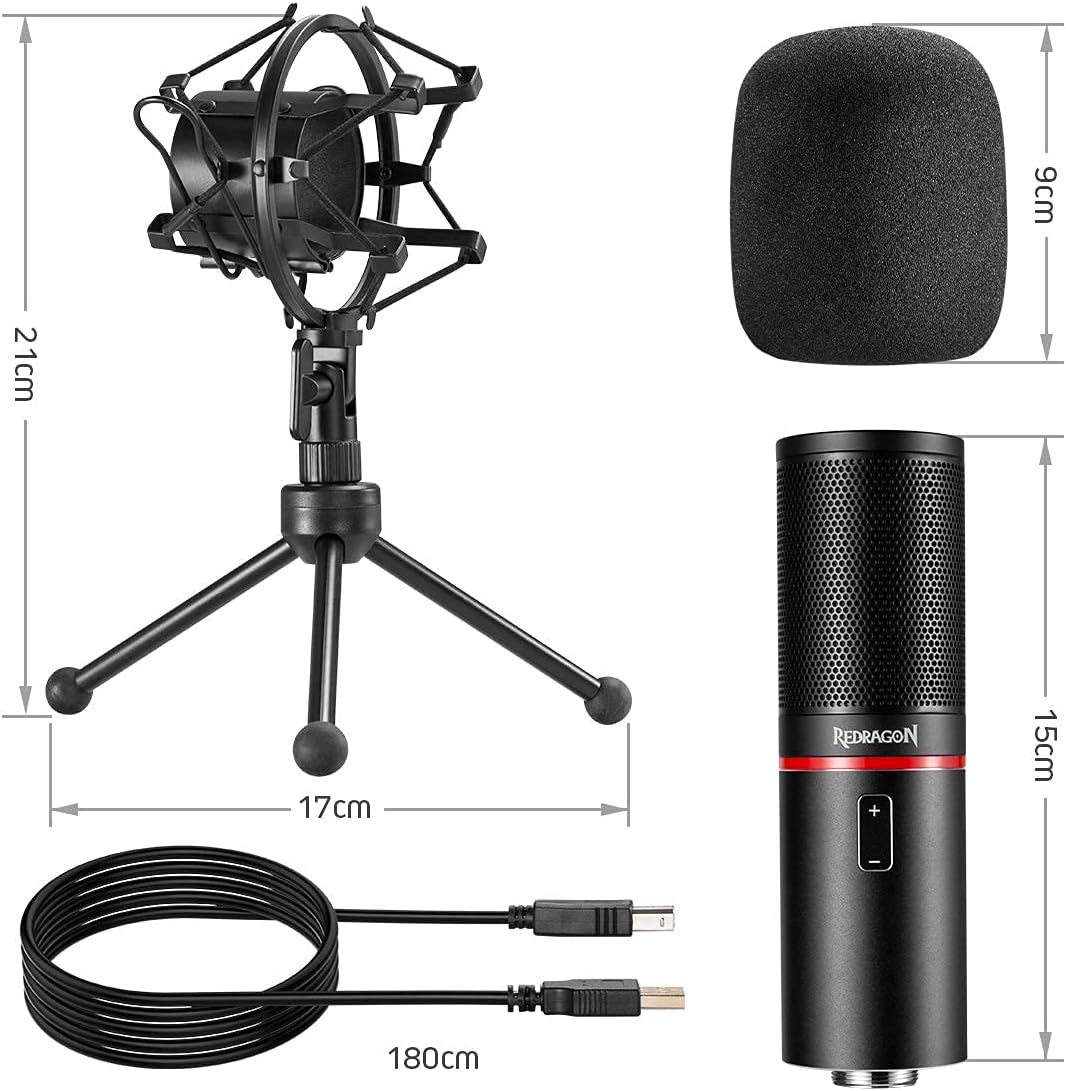 Redragon GM300 USB Gaming Microphone - AHW Store