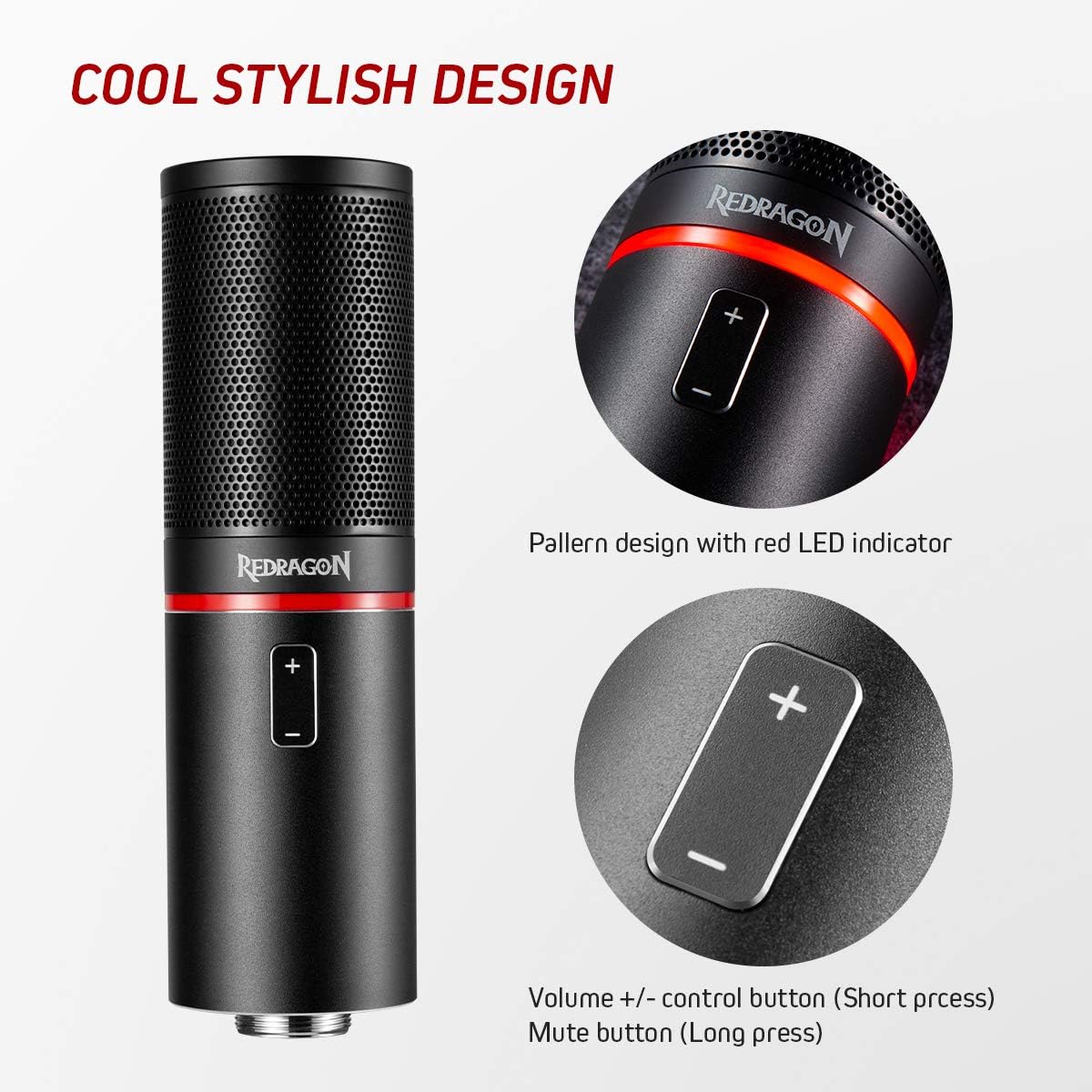 Redragon GM300 USB Gaming Microphone - AHW Store
