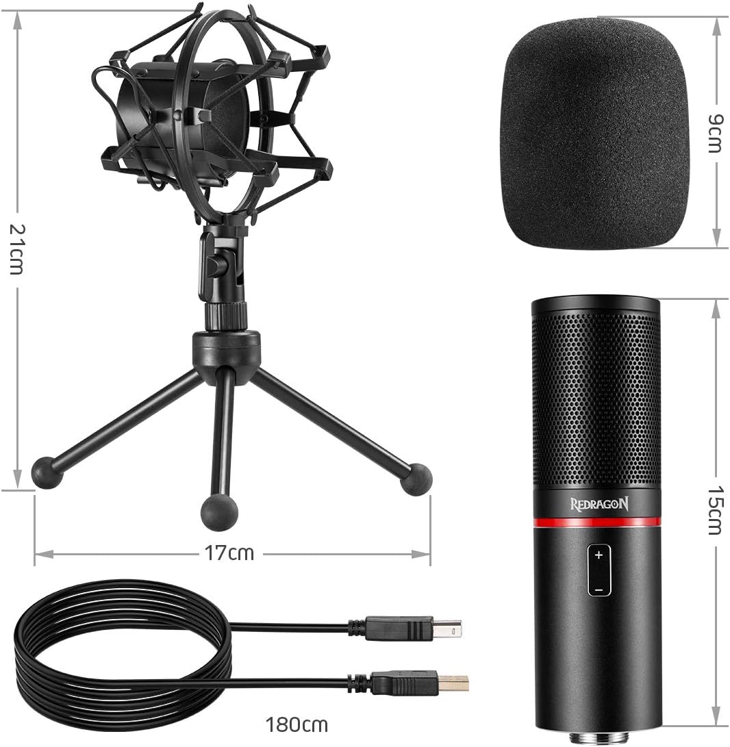 Redragon GM300 USB Gaming Microphone - AHW Store