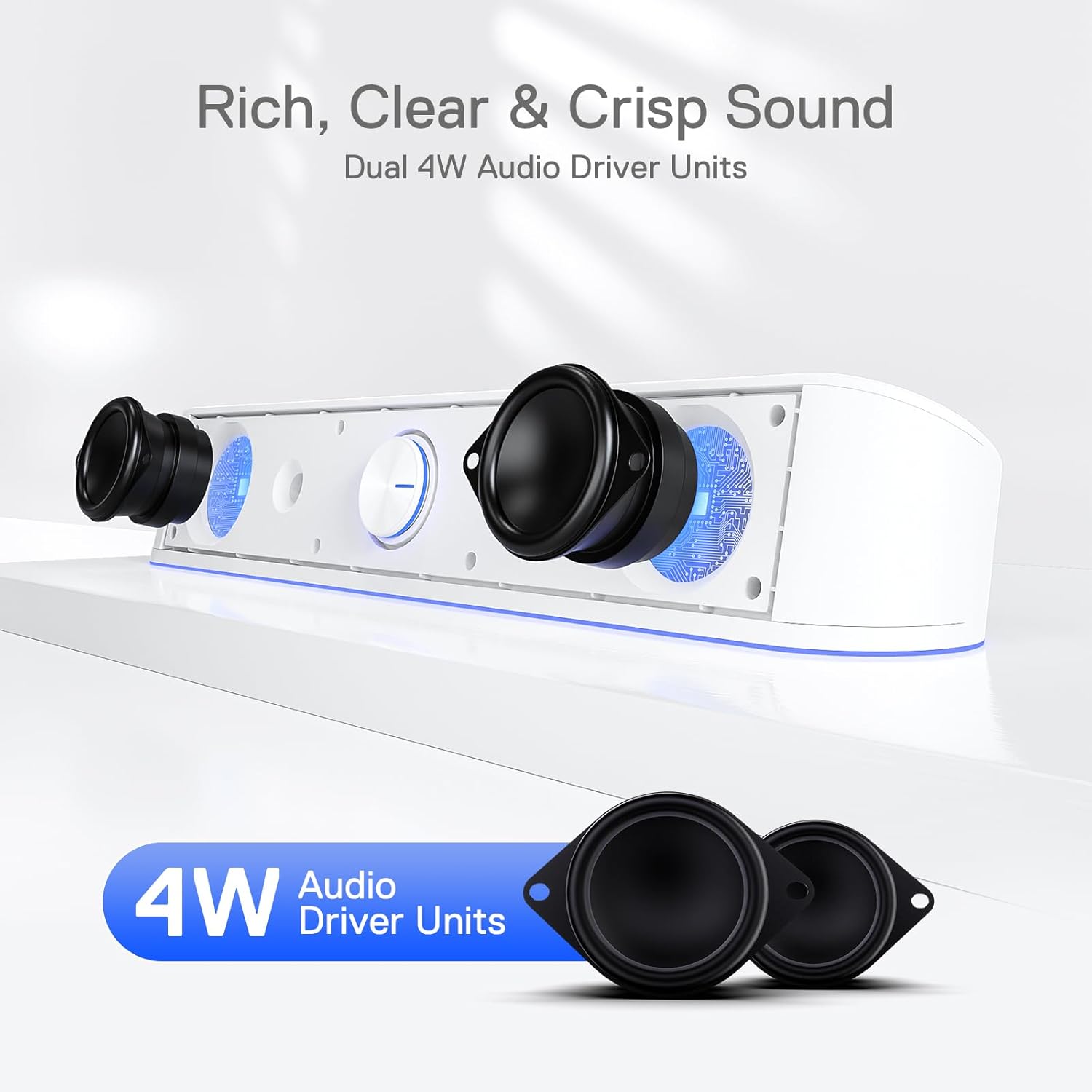 Redragon GS560 RGB Desktop Soundbar - AHW Store