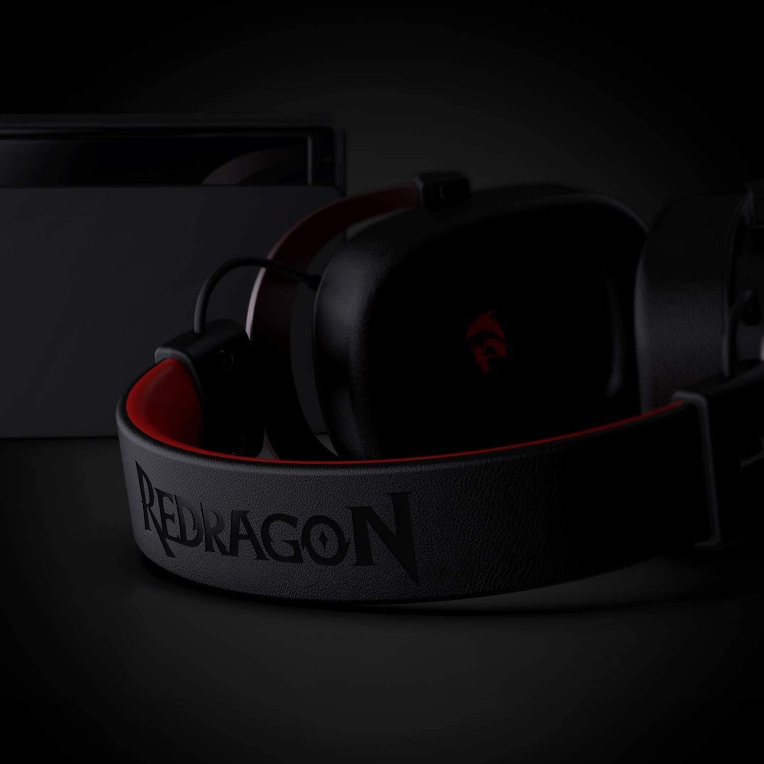 Redragon h510 zeus wired gaming headset - 7.1 surround sound - memory foam ear pads - 53mm drivers - AHW Store
