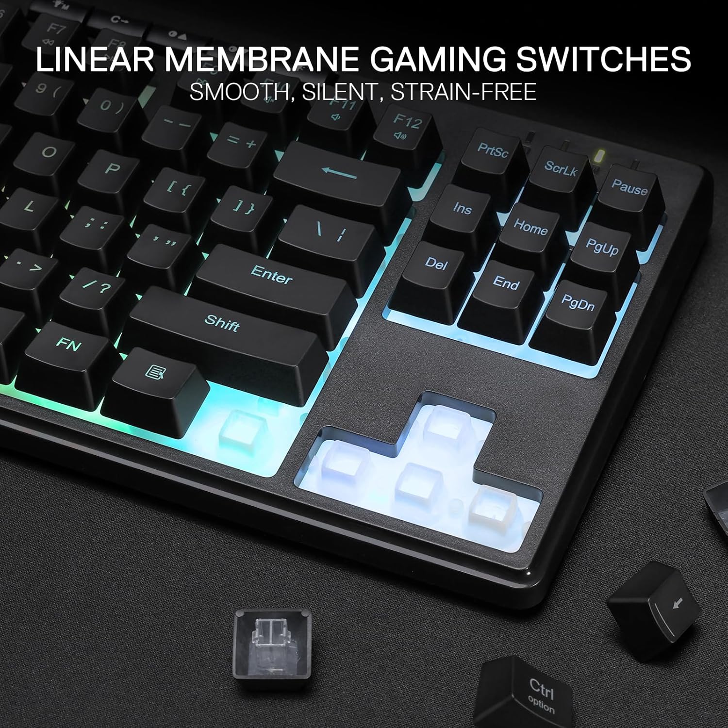 Redragon K516 PRO Shiva TKL RGB Wireless Keyboard - AHW Store