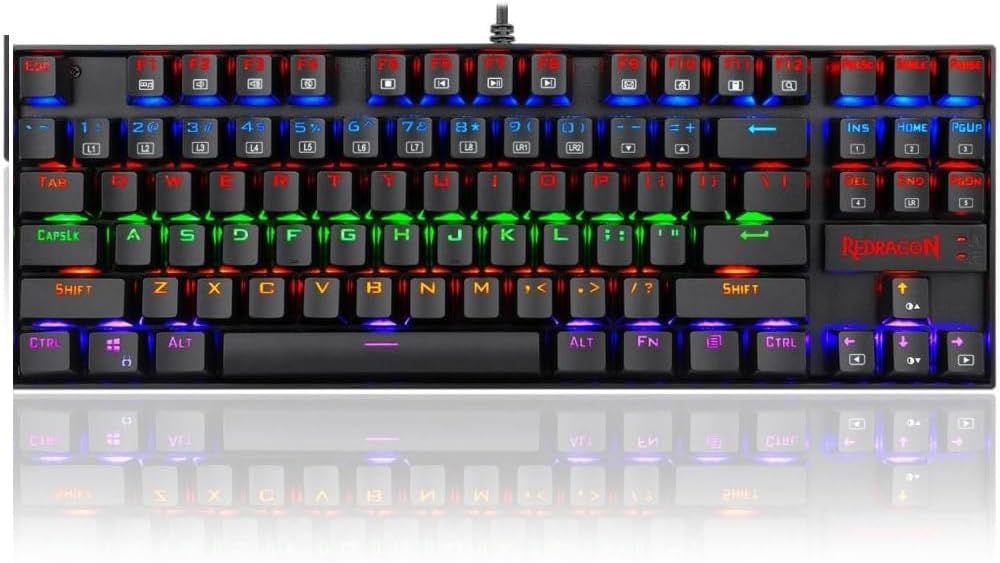 Redragon K552 KUMARA Blue Mechanical Keyboard - AHW Store