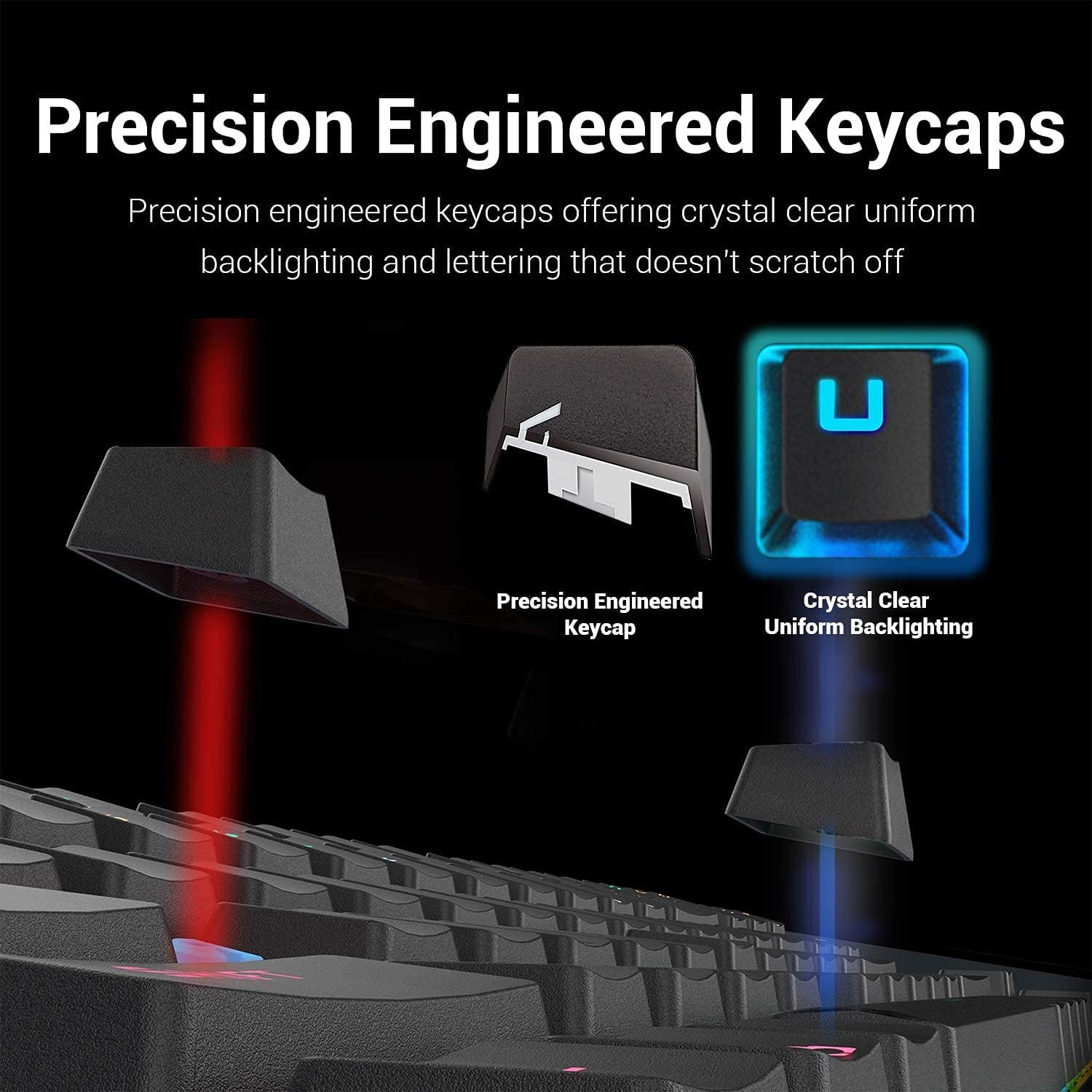 Redragon K552 KUMARA Blue Mechanical Keyboard - AHW Store