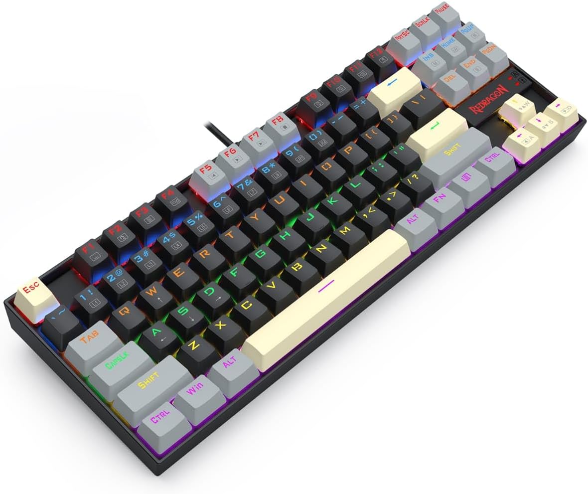 Redragon K552 LGY-R KUMARA Mechanical Keyboard Blue Switch - AHW Store