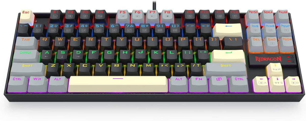 Redragon K552 LGY-R KUMARA Mechanical Keyboard Blue Switch - AHW Store