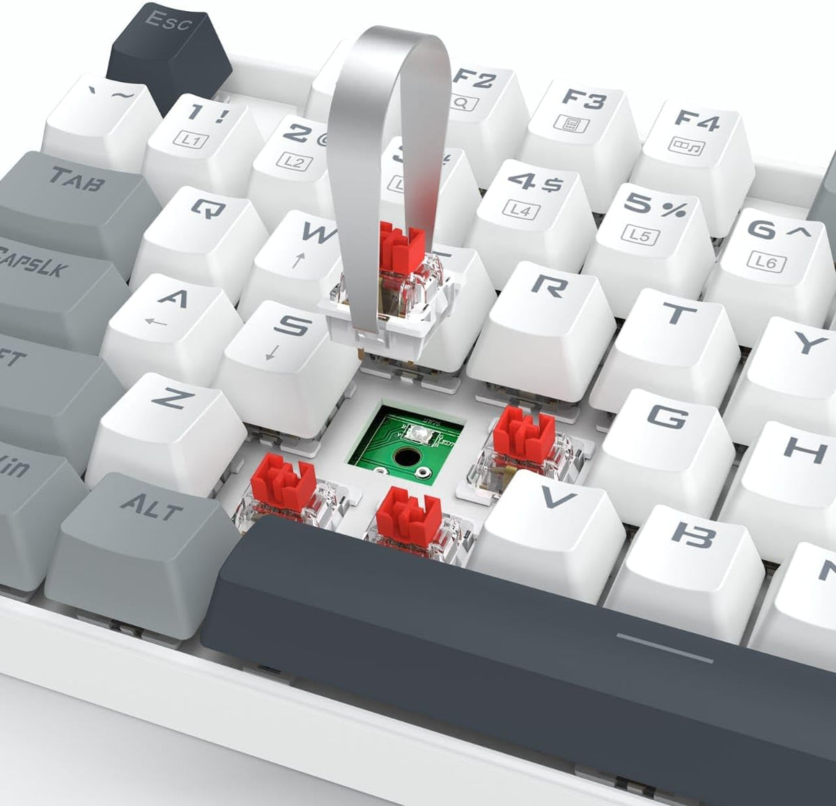 Redragon K552 WGL-R KUMARA Mechanical Keyboard - AHW Store
