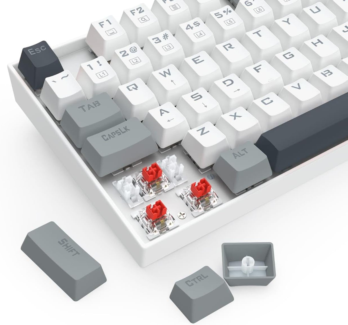 Redragon K552 WGL-R KUMARA Mechanical Keyboard - AHW Store