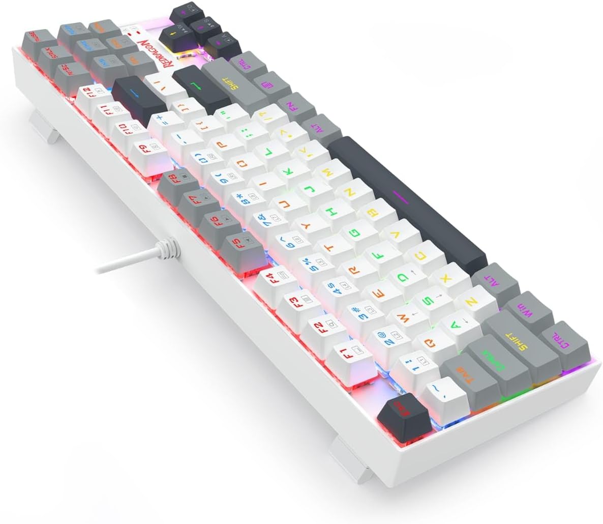 Redragon K552 WGL-R KUMARA Mechanical Keyboard - AHW Store