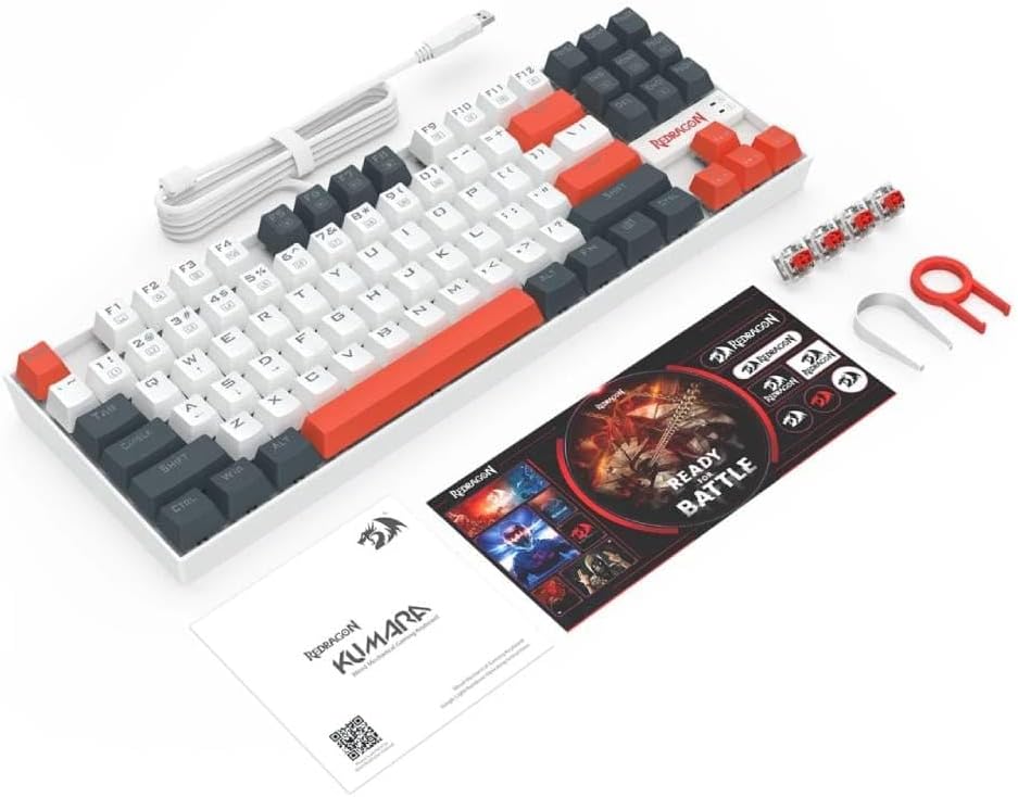Redragon K552 WLR-R Mechanical Gaming Keyboard - AHW Store