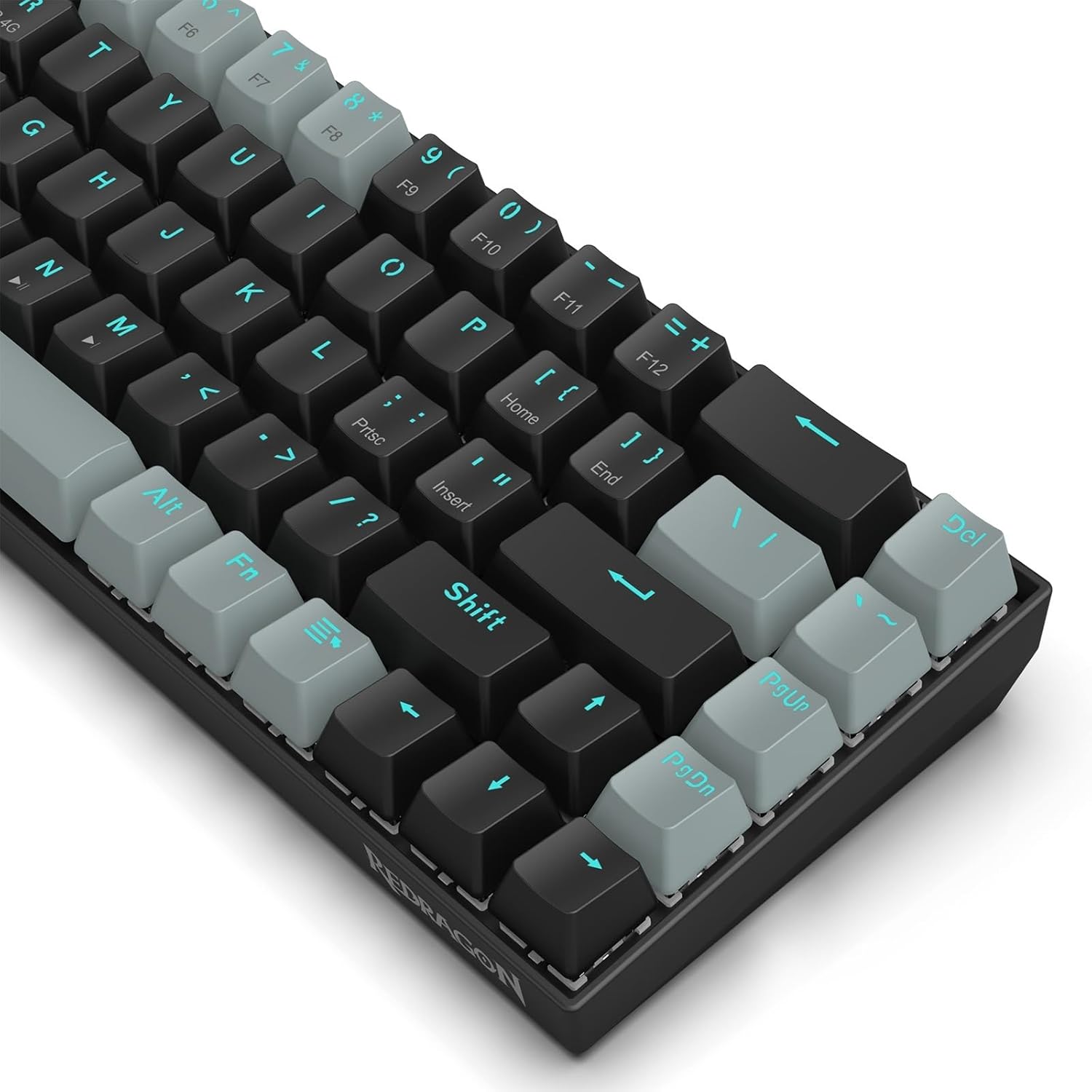 Redragon K662 Gwern Dual Mode Wireless, Bluetooth Gaming Mechanical Keyboard, Red Switch, With no le - AHW Store