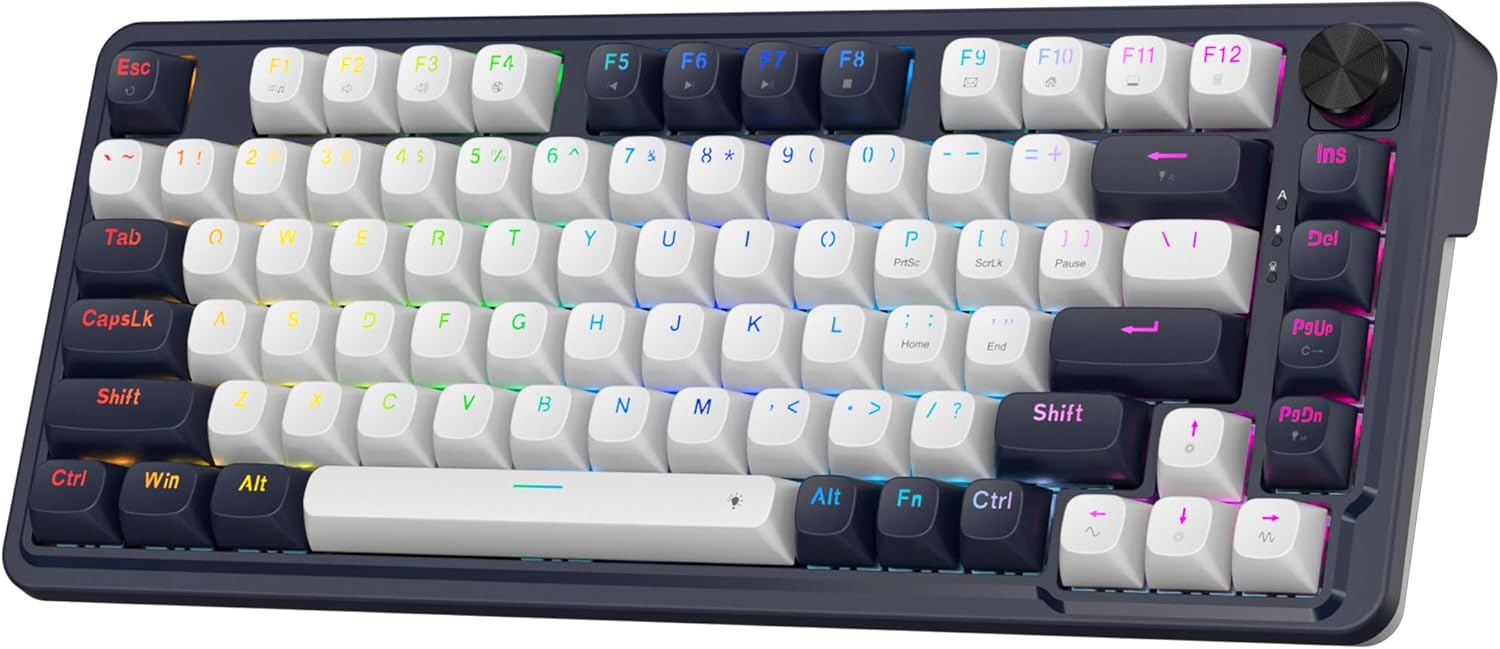 Redragon K673 HE Rapid Trigger Gaming Keyboard, 81 Keys 8K Wired Mechanical Keyboard w/Next - Gen Ultr - AHW Store