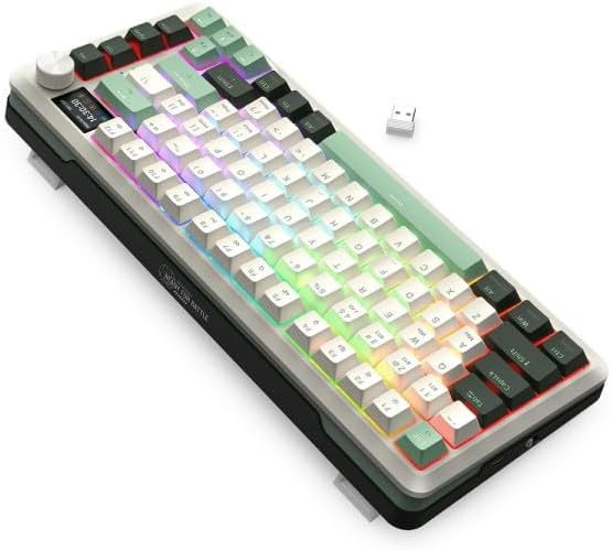 Redragon K708 Pro Wireless Mechanical Gaming Keyboard - Gasket - Mounted RGB Backlit, 81 Customizable - AHW Store