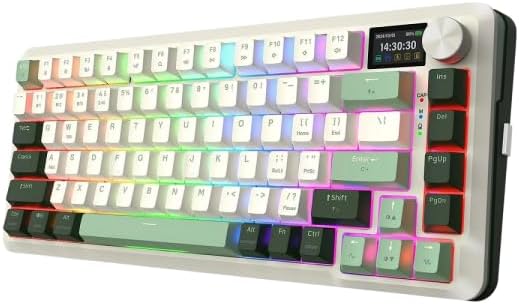 Redragon K708 Pro Wireless Mechanical Gaming Keyboard - Gasket - Mounted RGB Backlit, 81 Customizable - AHW Store