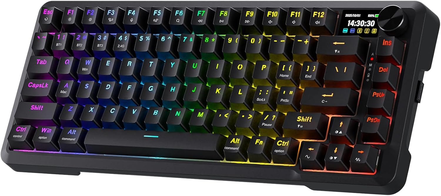 Redragon K724 PRO Wireless Gasket Mechanical Keyboard - AHW Store