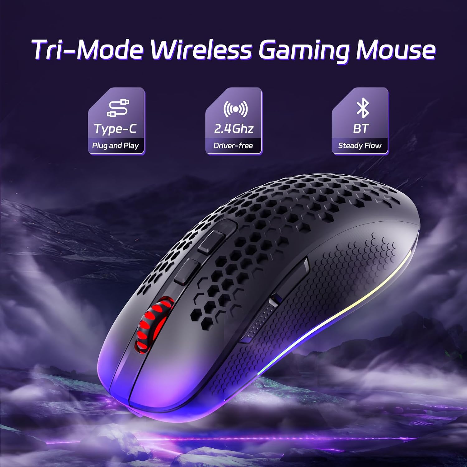 Redragon M694 Wireless Gaming Mouse - AHW Store