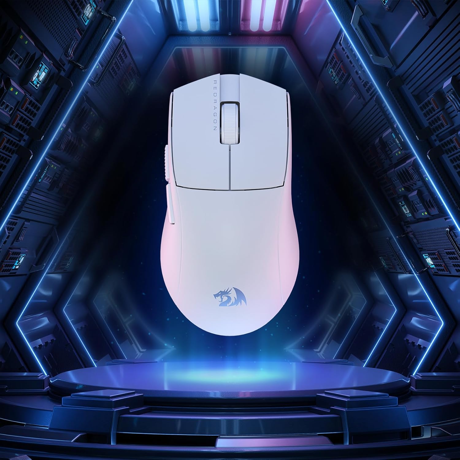 Redragon M724 Gaming Mouse, Wired, White, 3327 - AHW Store